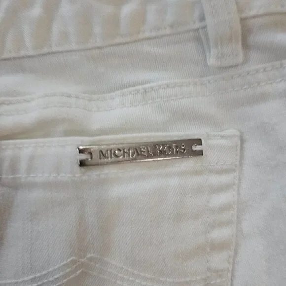 Michael kors Women's White Skinny Jeans Size 2 - Picture 7 of 8